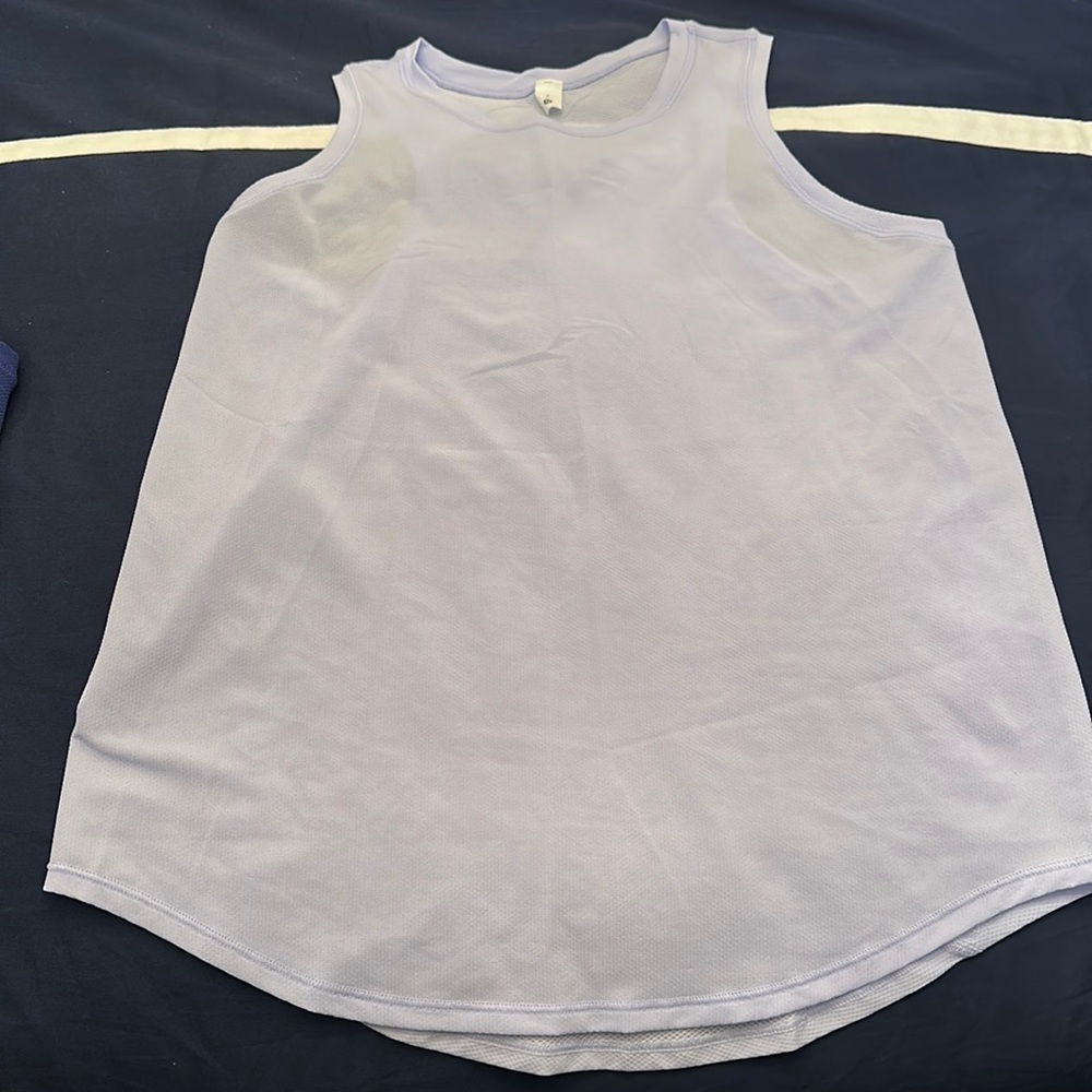 Lululemon High Neck Run and Train Tank